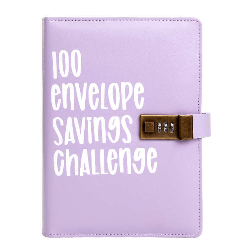 100 Envelope savings Challenge Binder