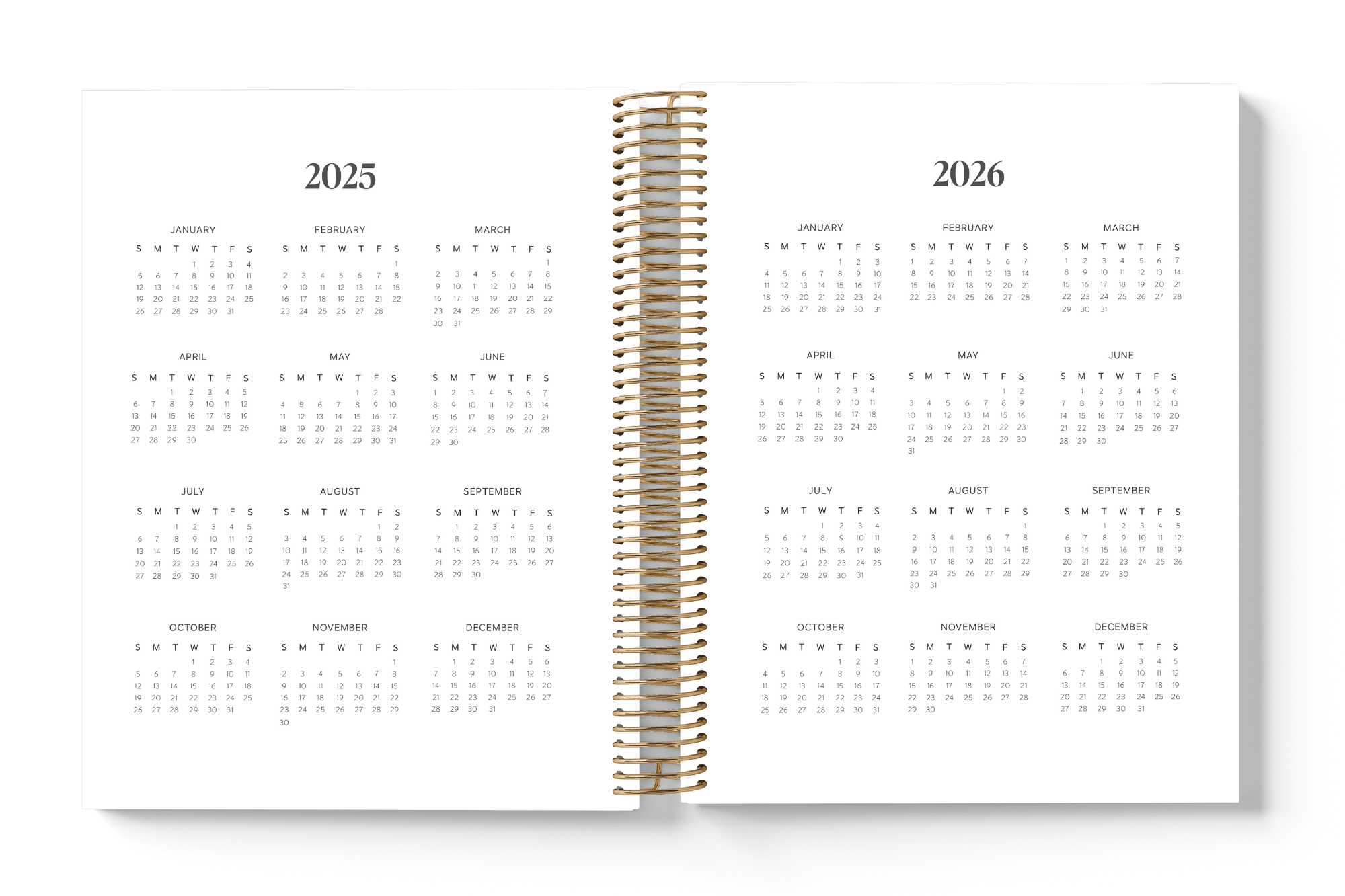 Espresso-2025 Daily Planner Journals