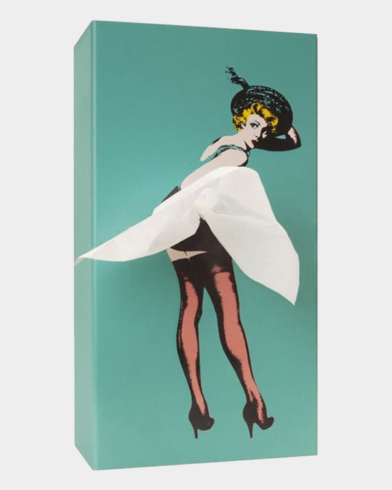 Pin Up Girl Tissue Box