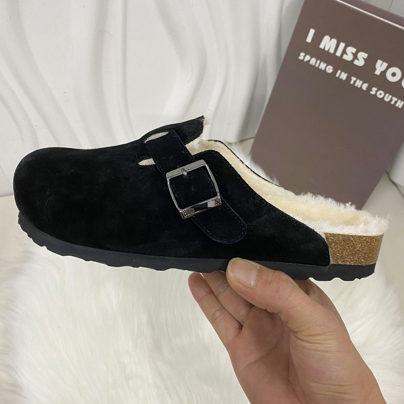 Boston Shearling Suede padded Leather