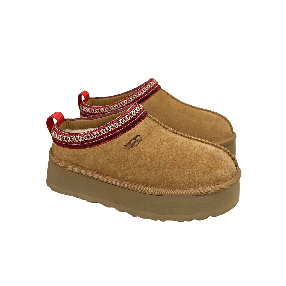 Brown Tasman Slipper Sheepskin Clogs