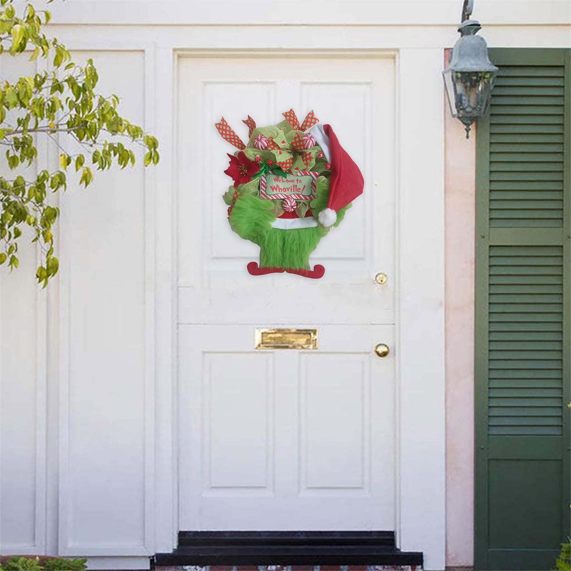 Grinch Wreath