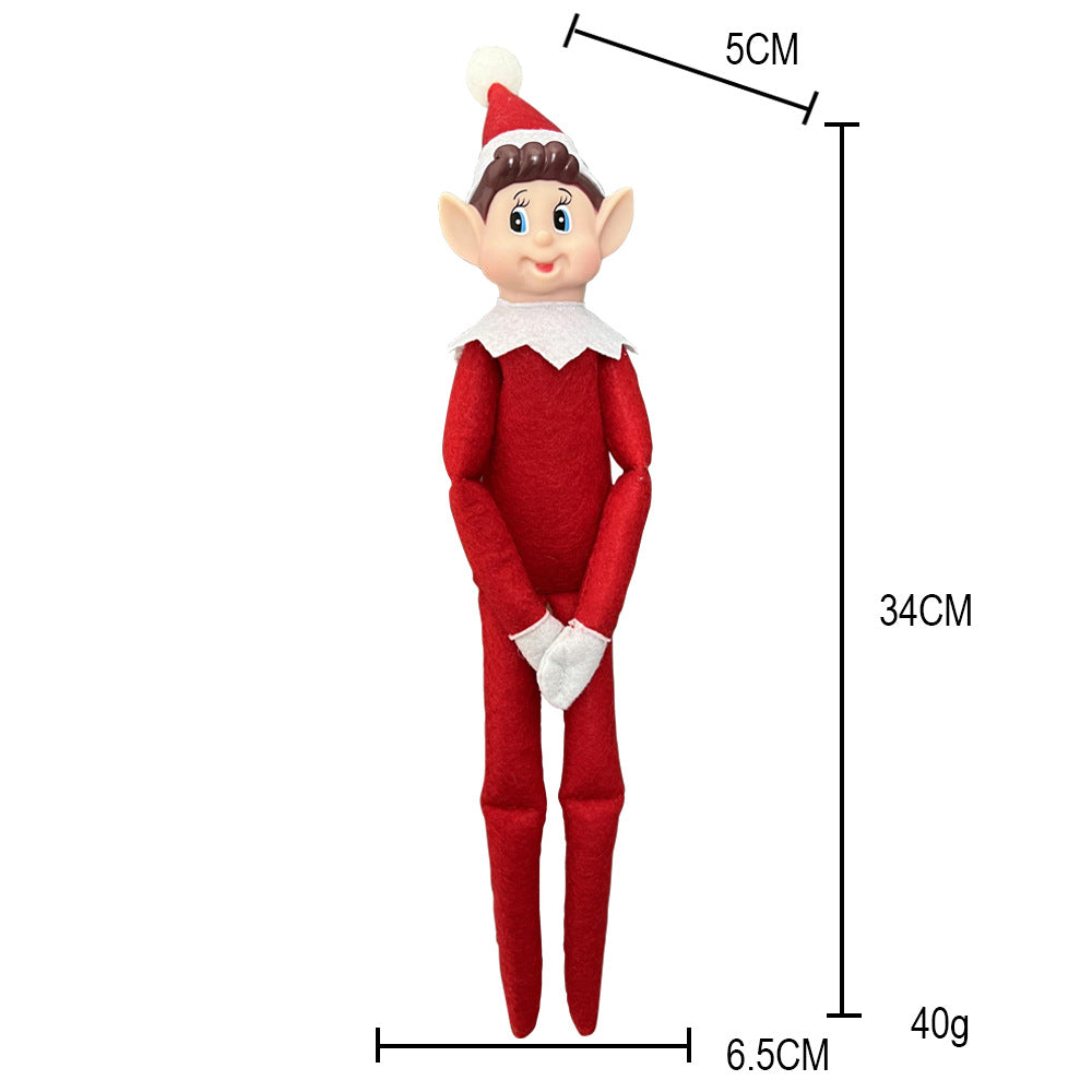 Christmas Naughty Elf Ornament Decoration