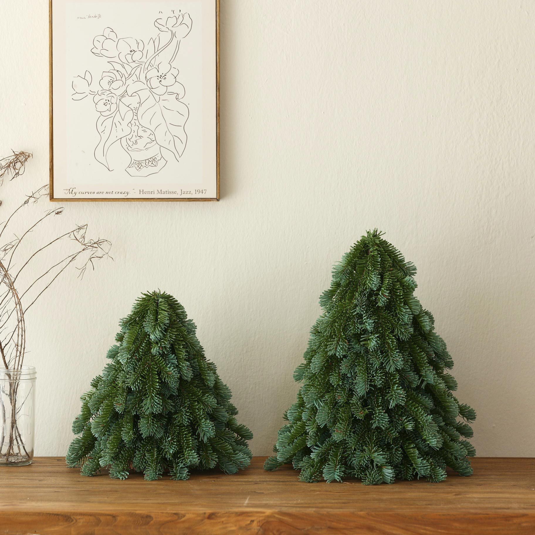 Desktop Norbert Pine Christmas Tree Mini Simulation Tree