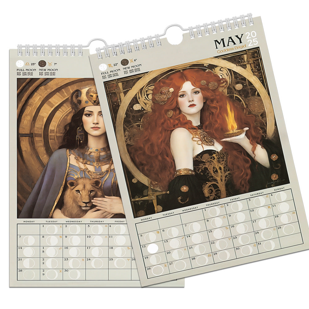 2025 WORRIOR GODDESS calendar