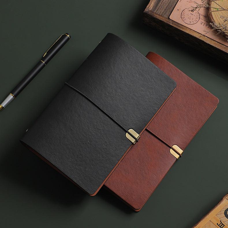 Black-Traveler‘s Notebook Leather Travel Diary Journal