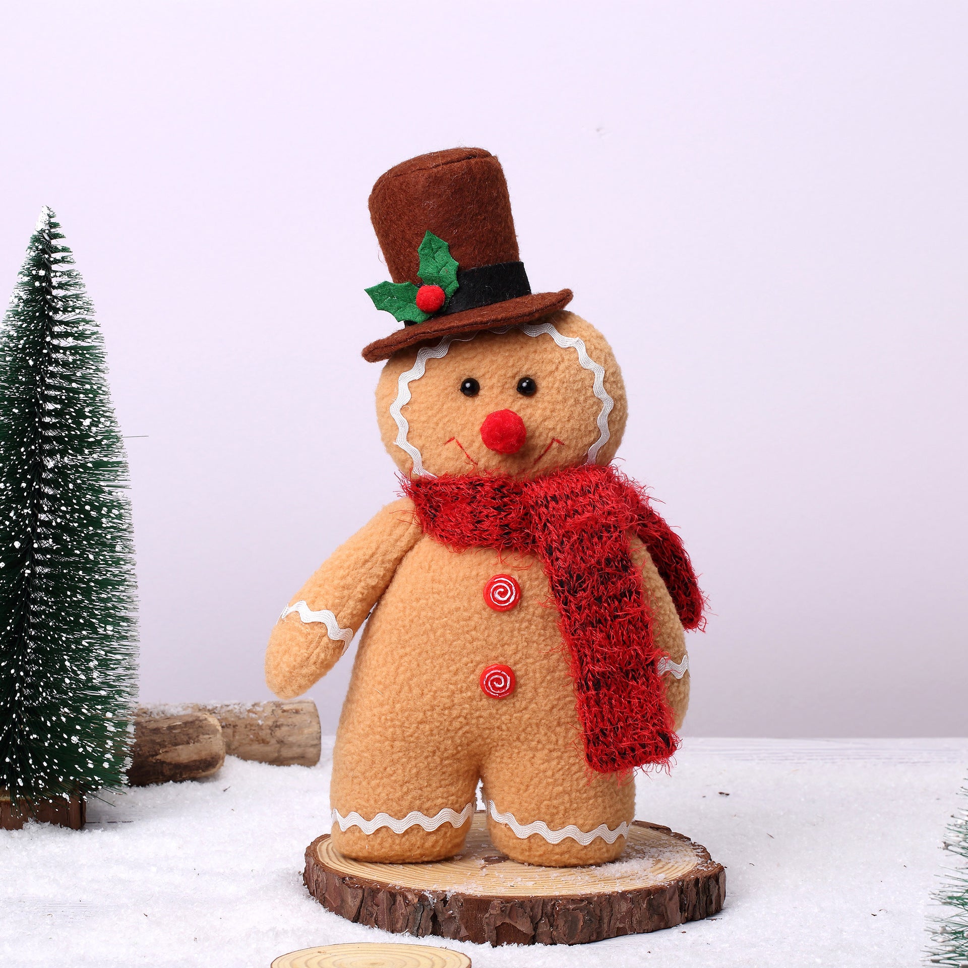 Gingerbread Man Doll Christmas Decoration Ornament