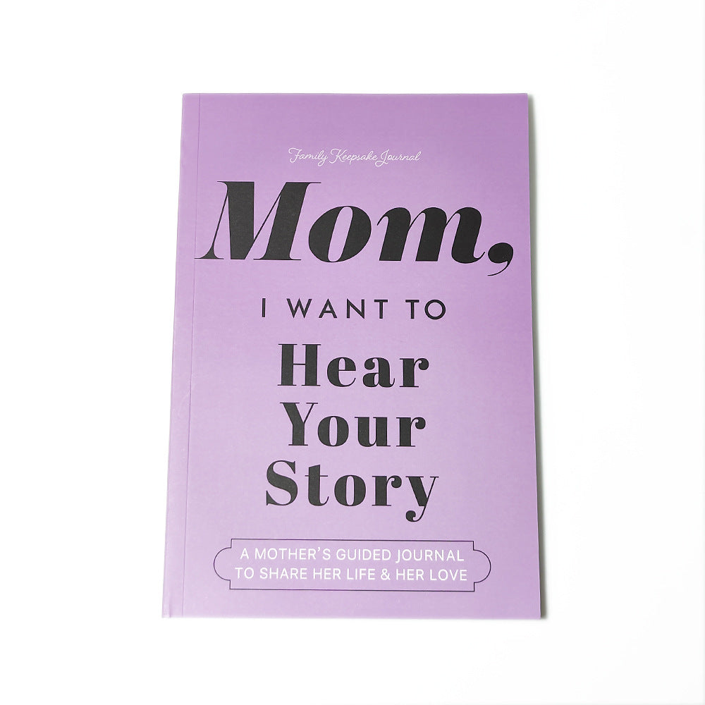 mom dad i want to hear your story-2025 journal story notebook