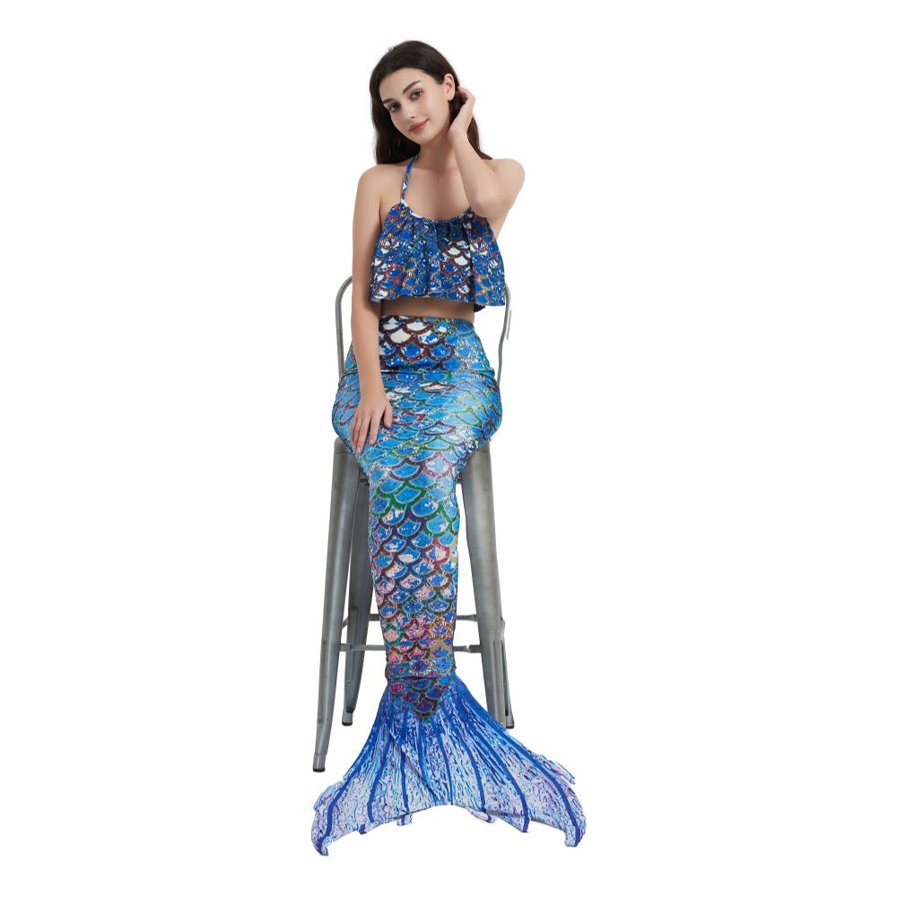 Mermaid Tail Swimwear 3-piece Set