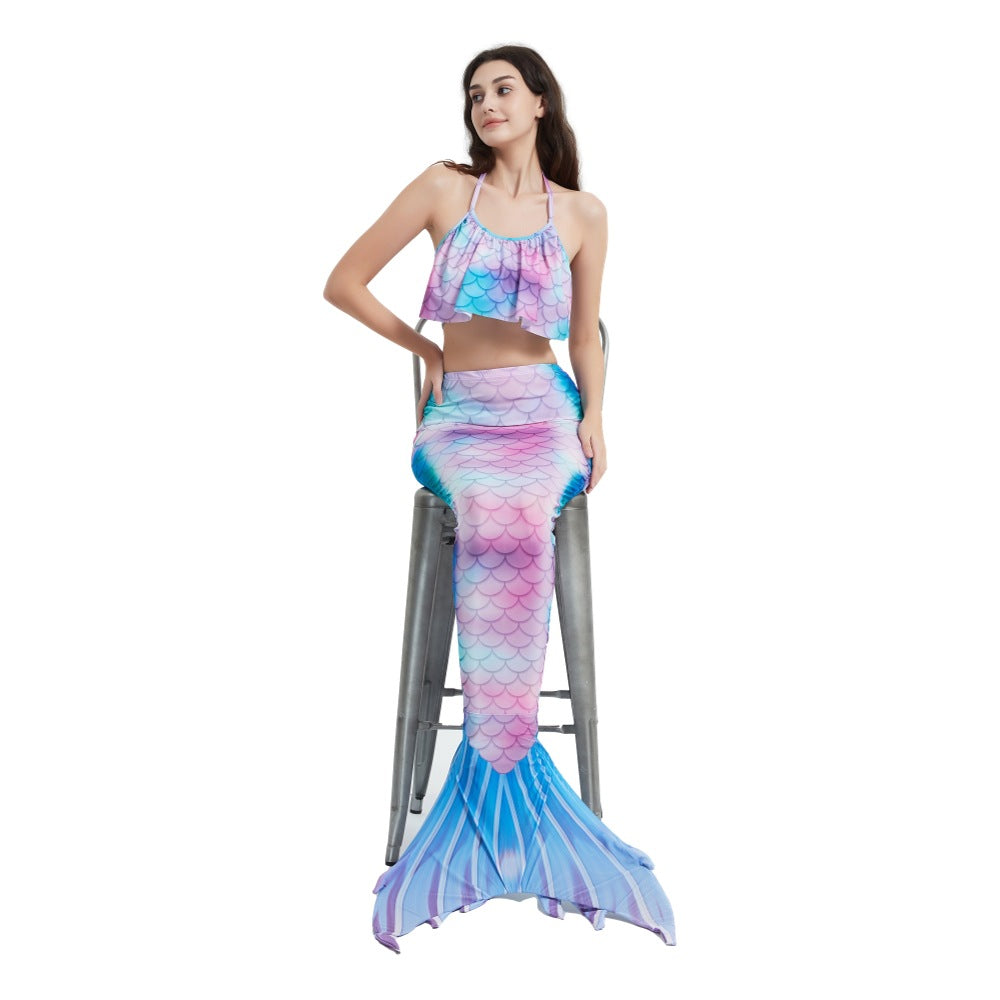 Mermaid Tail Swimwear 3-piece Set