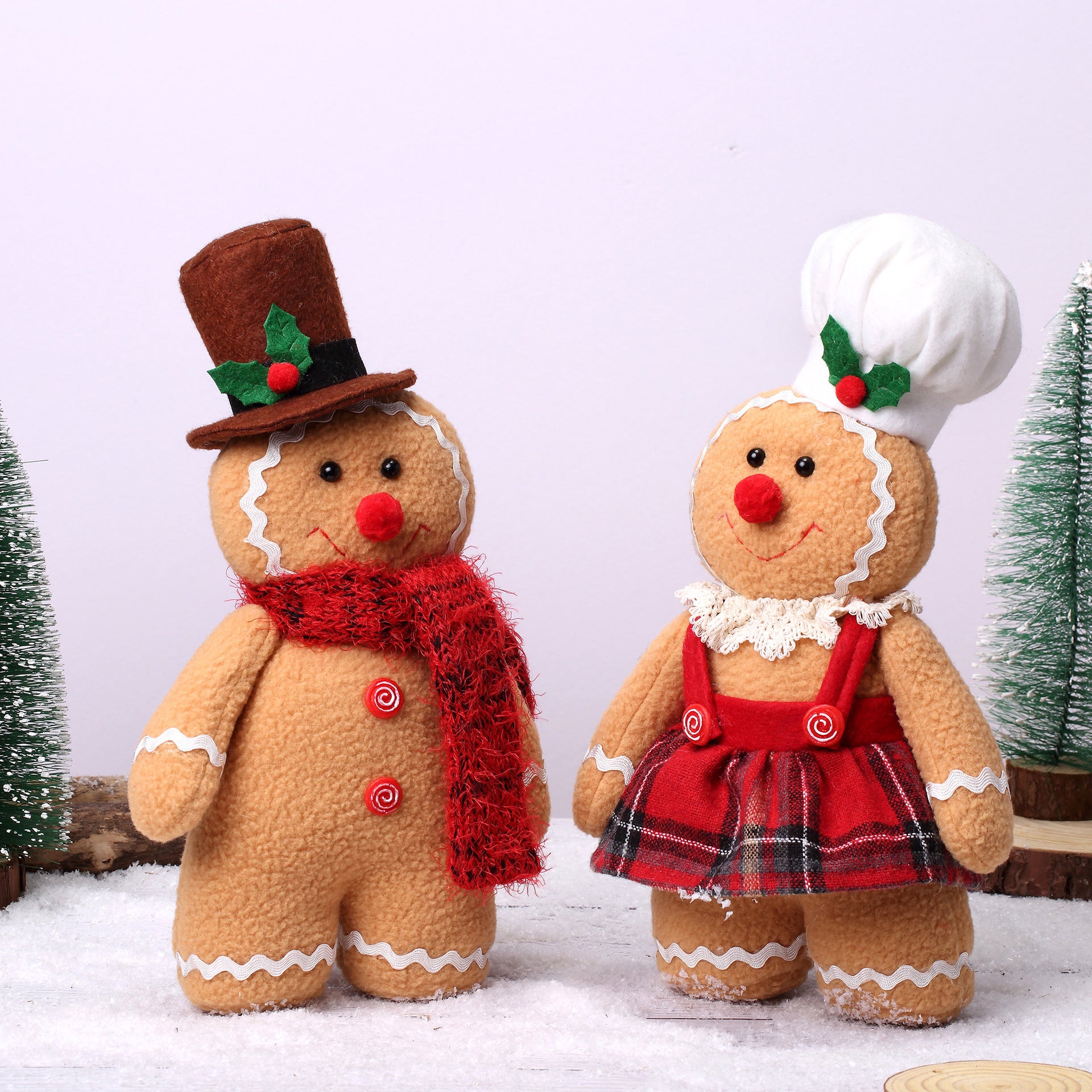 Gingerbread Man Doll Christmas Decoration Ornament