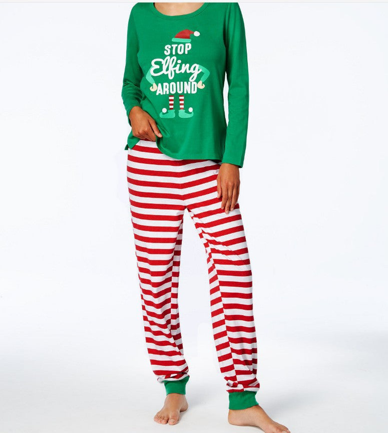 Elfing Around -Family Matching Christmas Pajamas