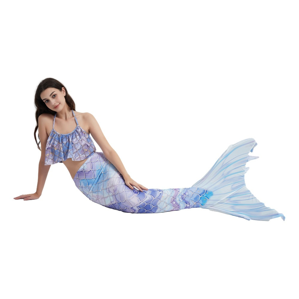 Mermaid Tail Swimwear 3-piece Set