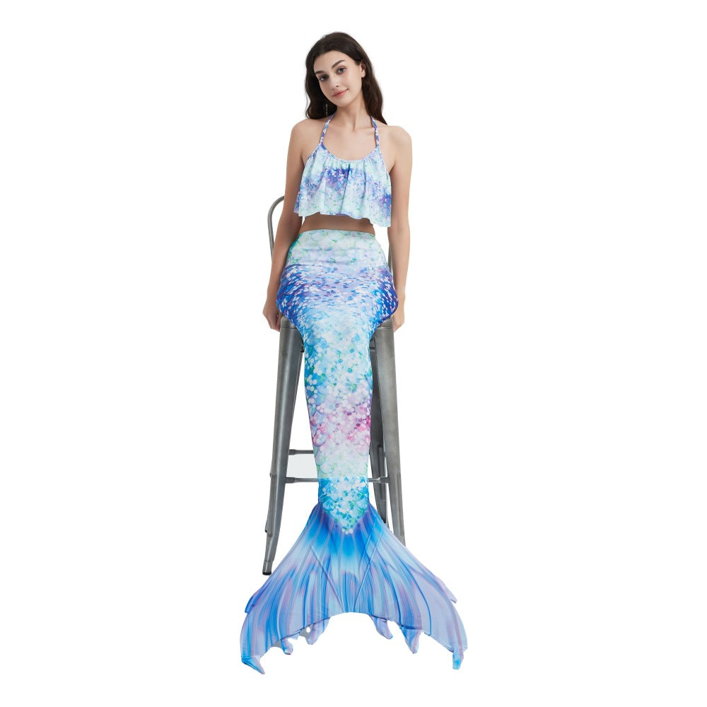 Mermaid Tail Swimwear 3-piece Set