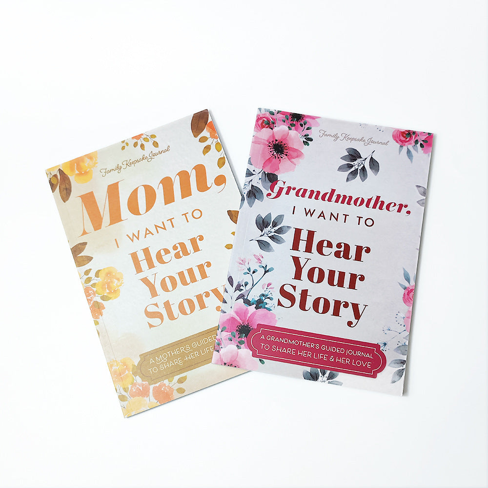 mom dad i want to hear your story-2025 journal story notebook