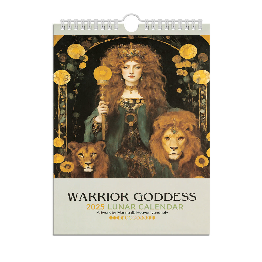 2025 WORRIOR GODDESS calendar