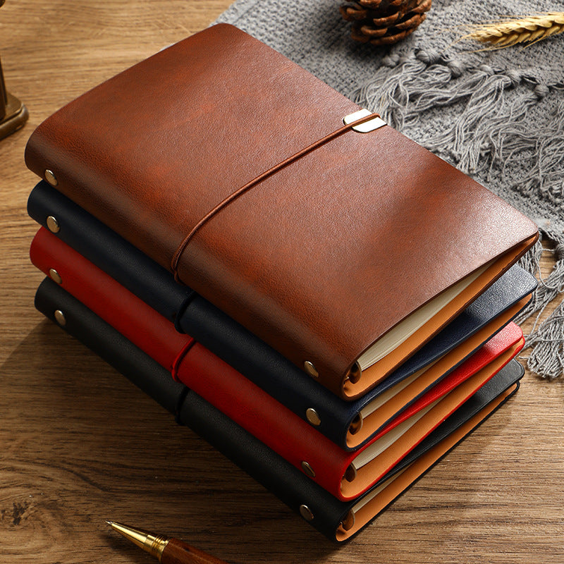 Brown-Traveler‘s Notebook Leather Travel Diary Journal