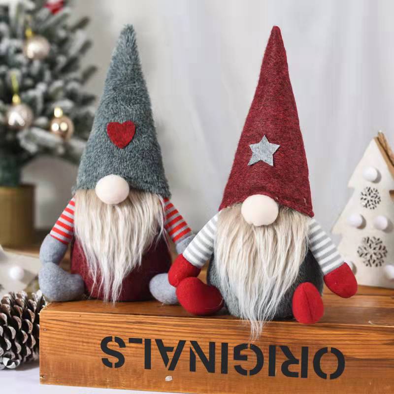 Christmas Faceless Elf Doll Antlersgnomes