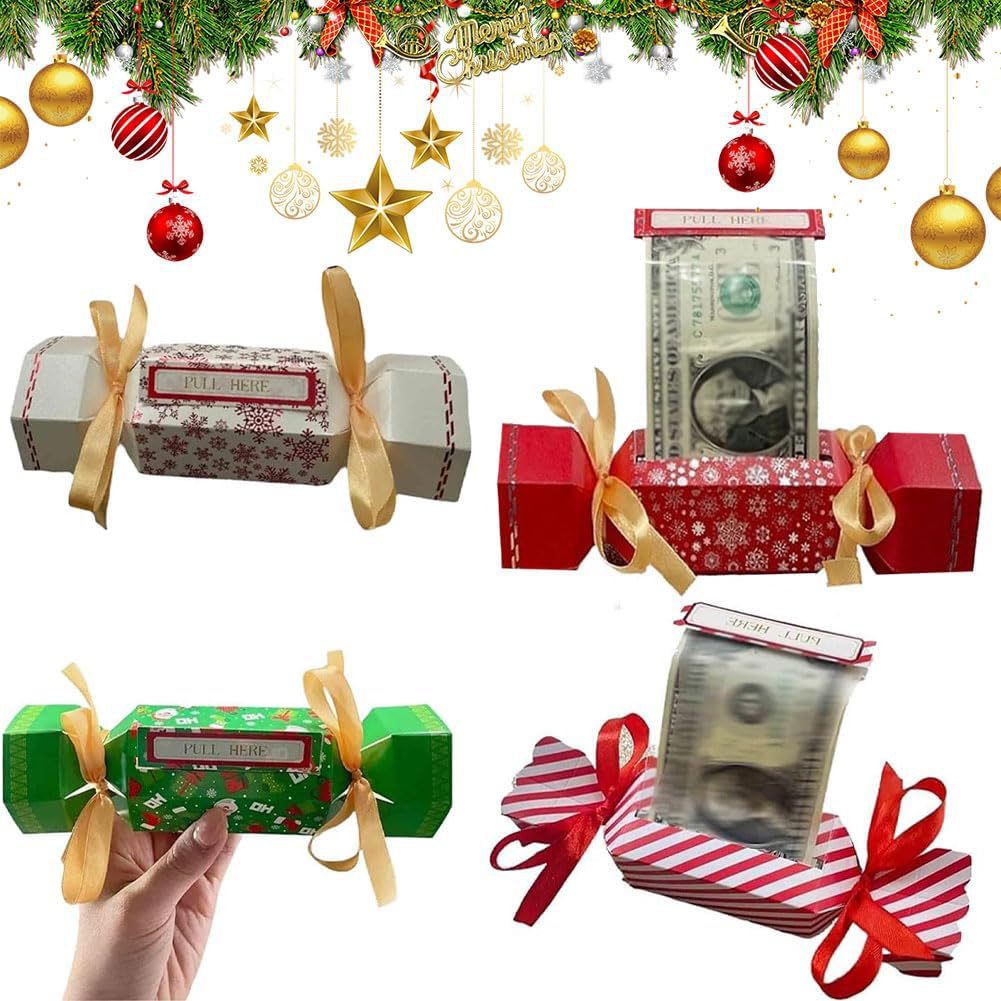 Christmas Surprise Money Pull Pouch