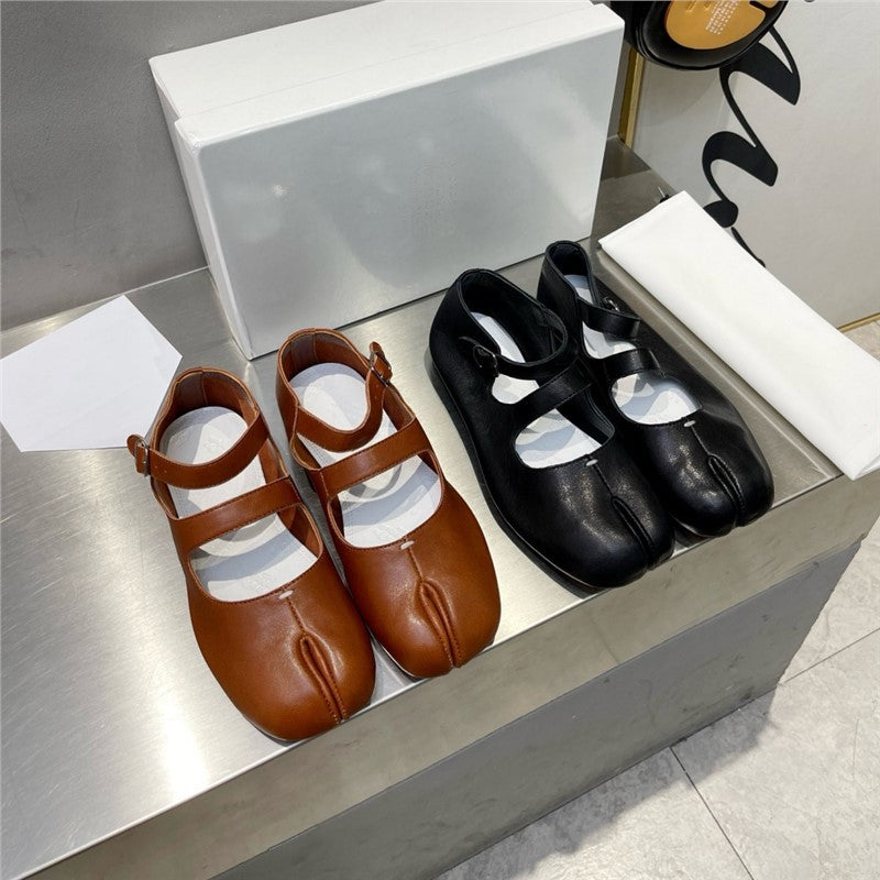 Calfskin Ballerinas Tabi Shoes