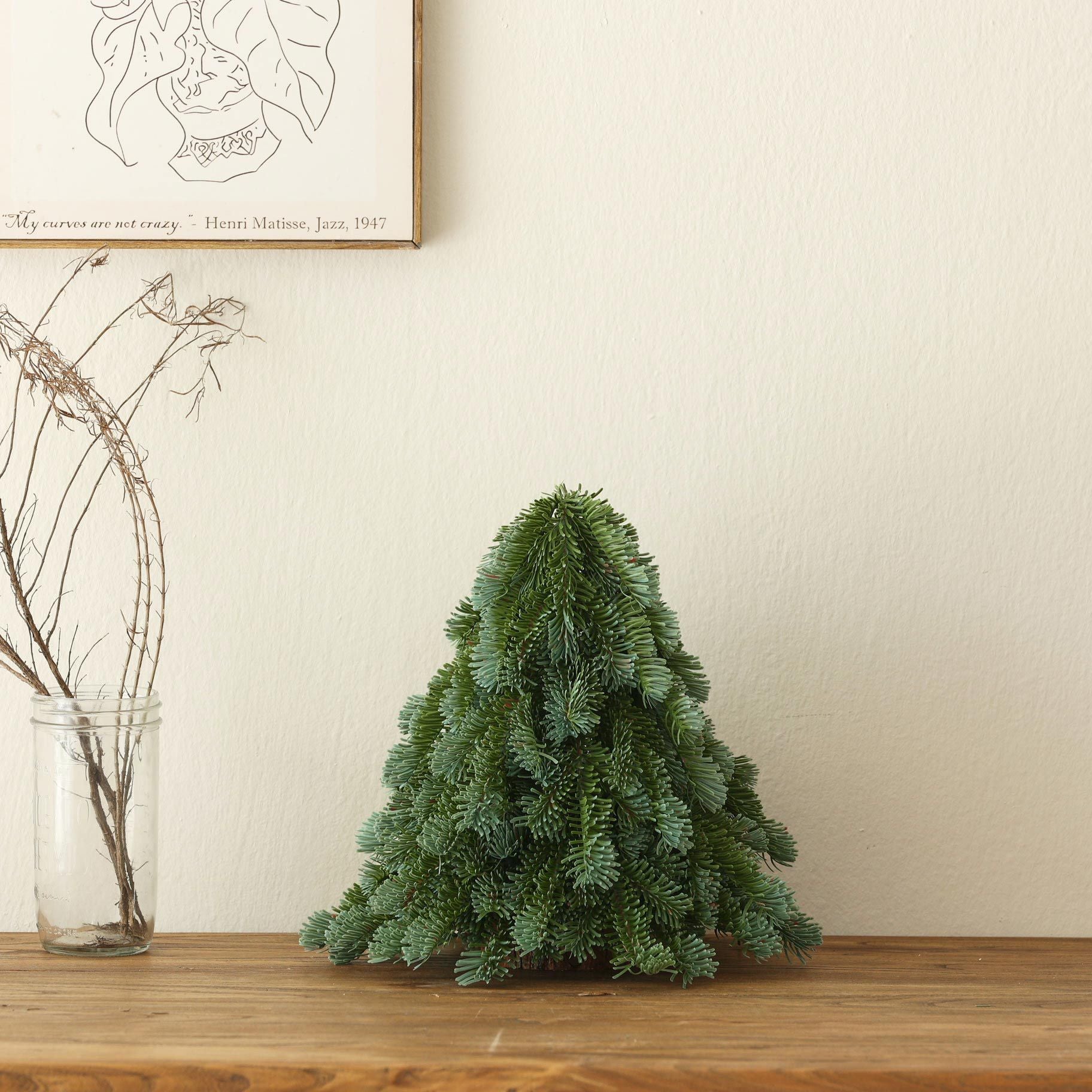 Desktop Norbert Pine Christmas Tree Mini Simulation Tree