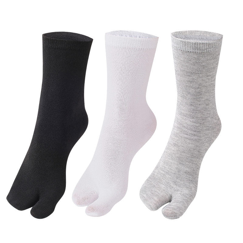 Solid Color Tabi Socks