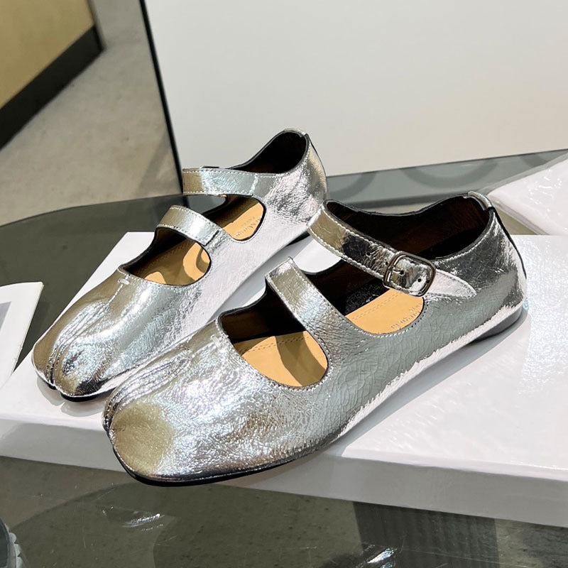 Calfskin Ballerinas Tabi Shoes