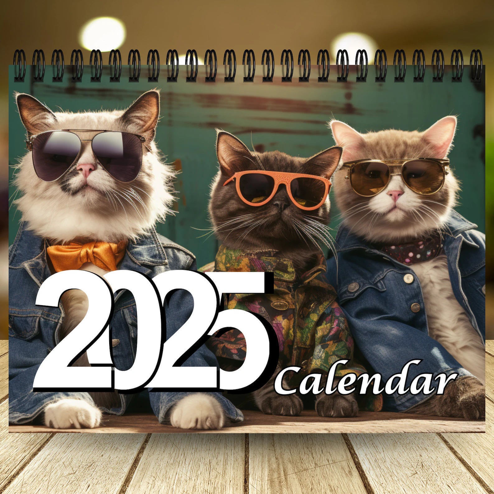 Funny Cat 2025 Calendar