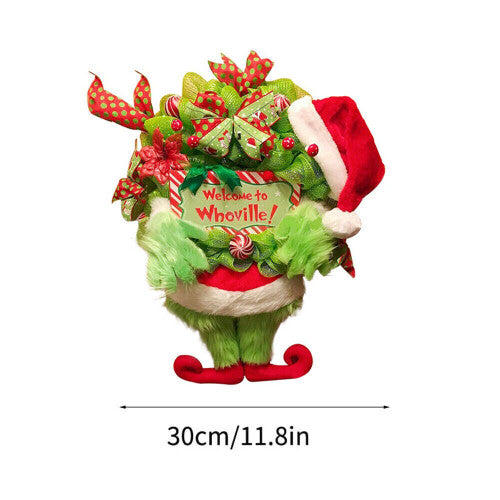 Grinch Wreath