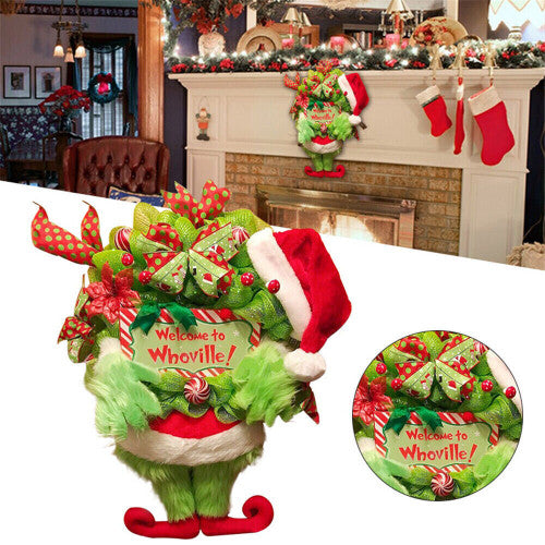 Grinch Wreath