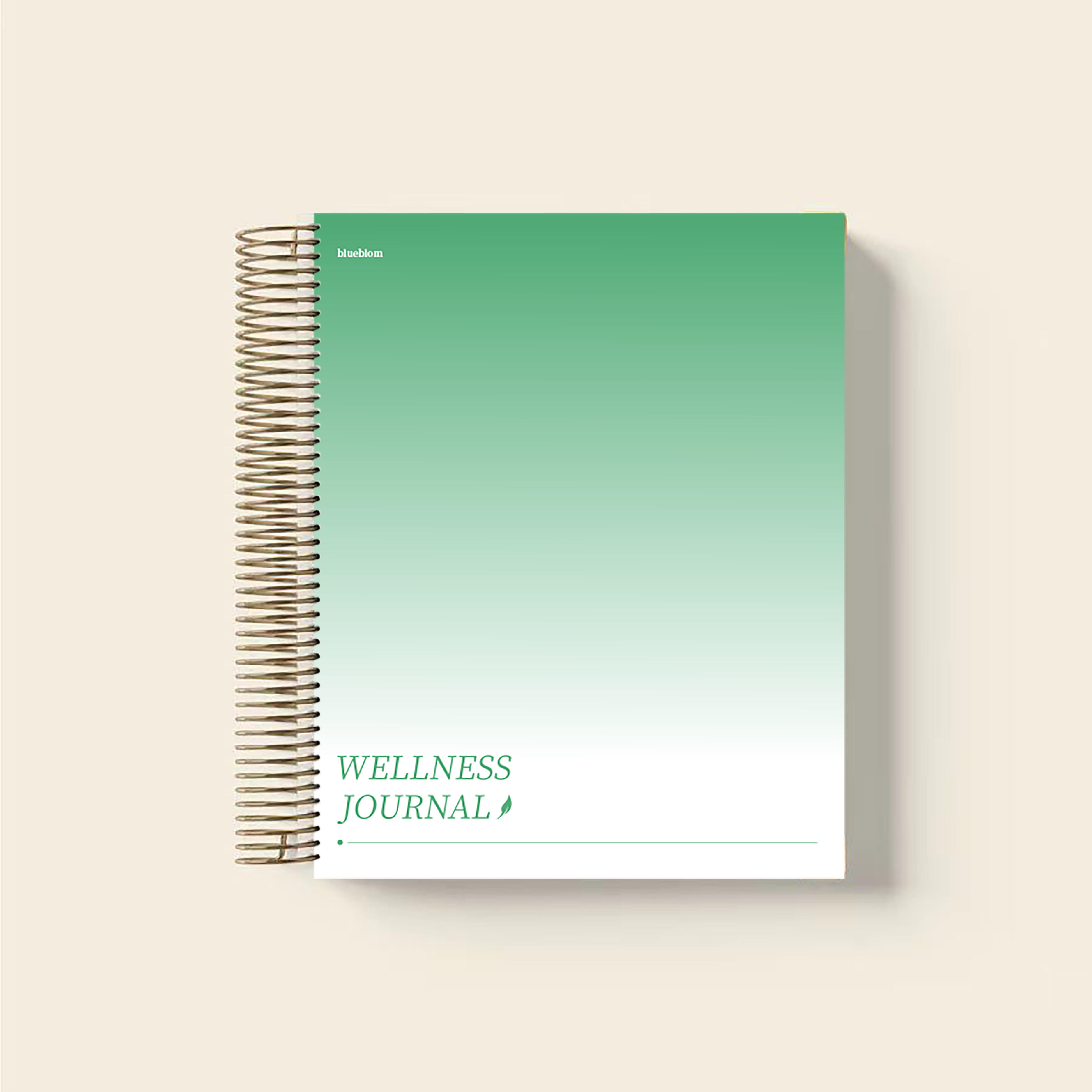 Green Serenity-Wellness Journal