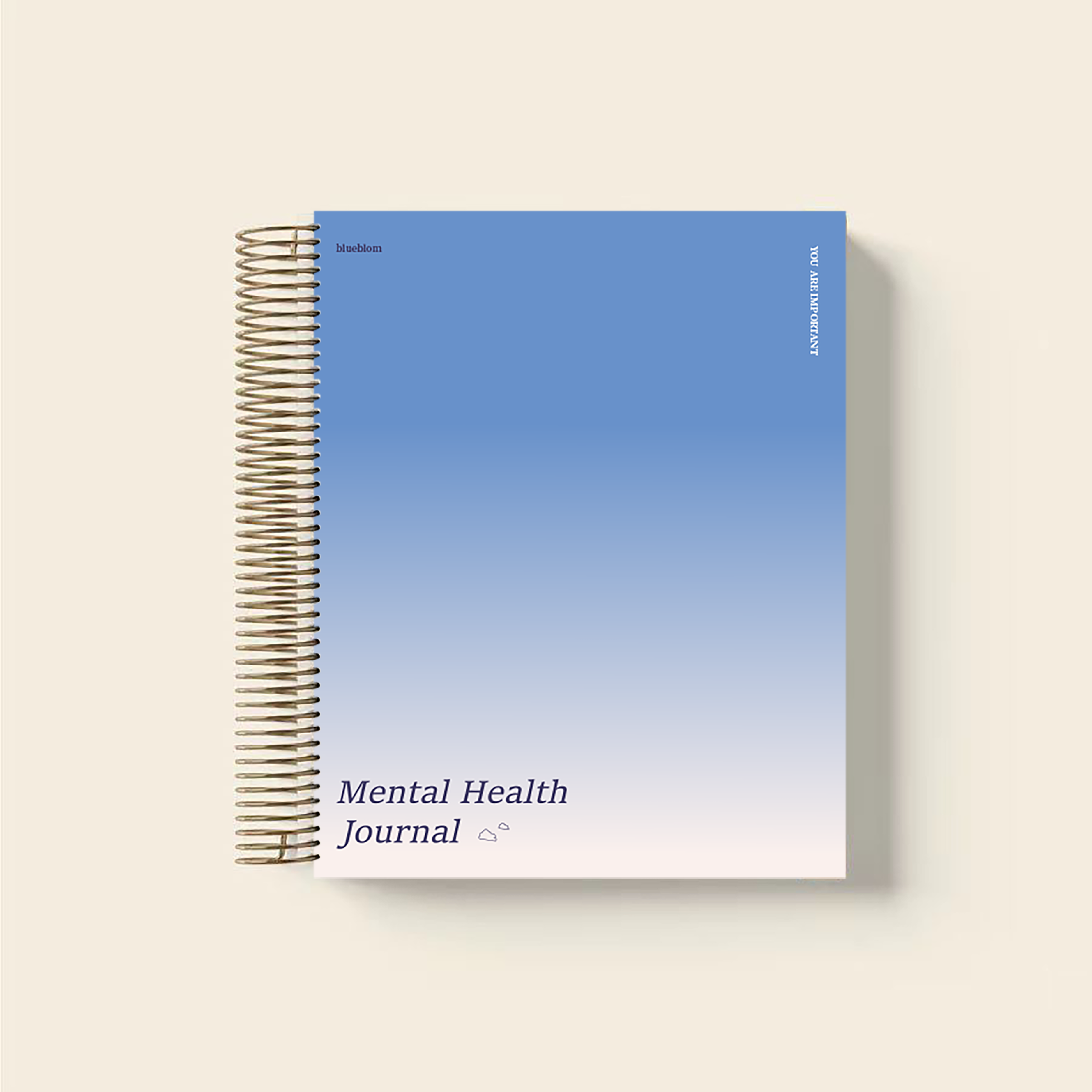 Azure Calm-Mental Health Journal