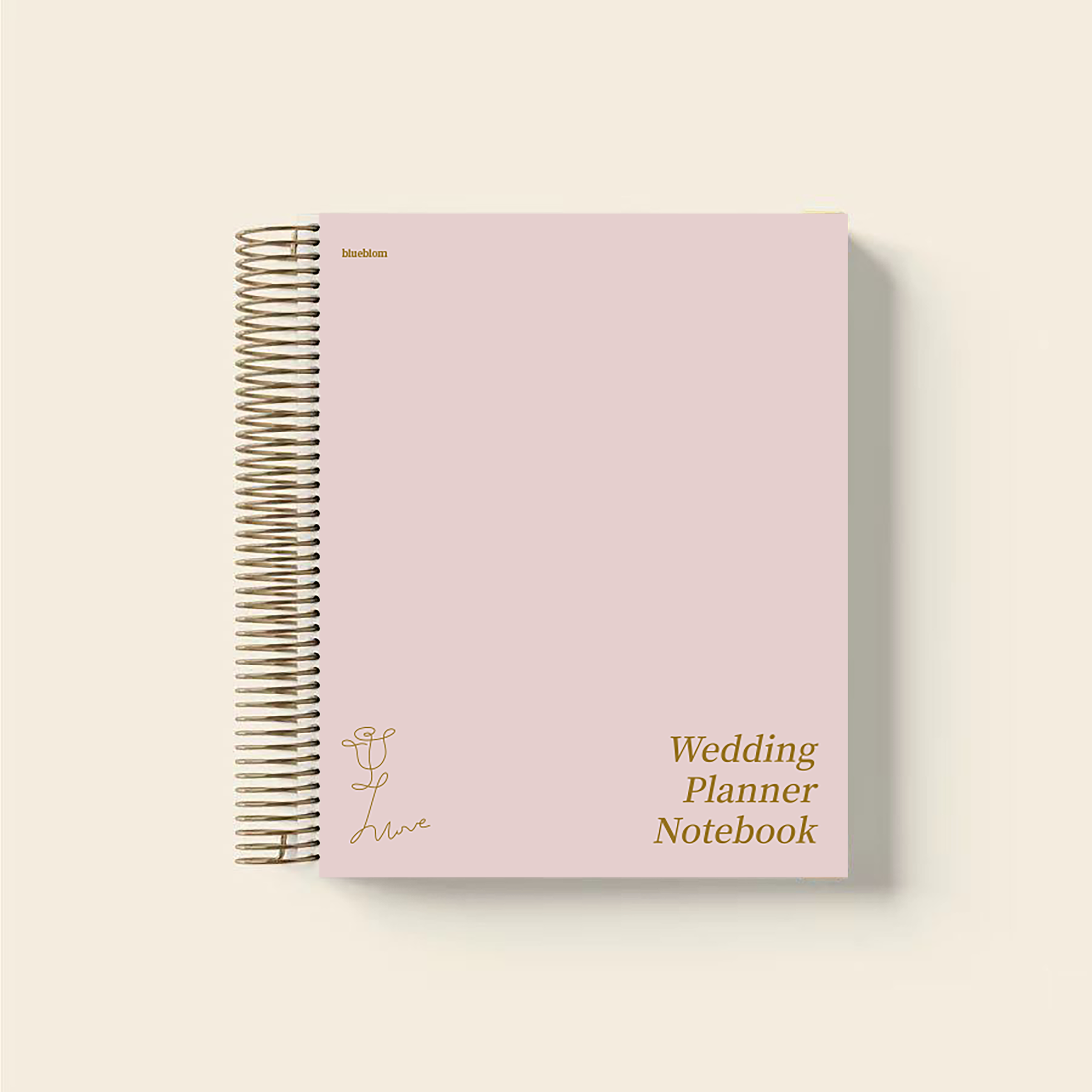 Blush Dream-Wedding Planner Notebook